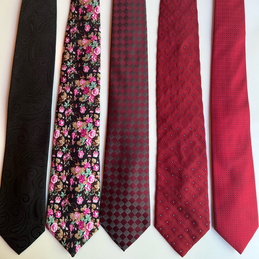 5pk assorted ties